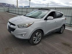 Salvage cars for sale at Magna, UT auction: 2015 Hyundai Tucson Limited