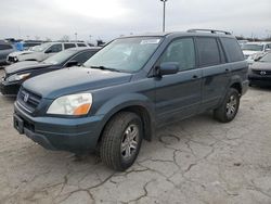 Salvage cars for sale from Copart Indianapolis, IN: 2003 Honda Pilot EXL