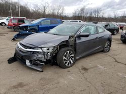 Salvage cars for sale from Copart Marlboro, NY: 2016 Honda Civic LX
