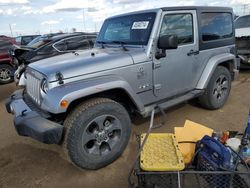 Vehiculos salvage en venta de Copart Brighton, CO: 2016 Jeep Wrangler Sahara