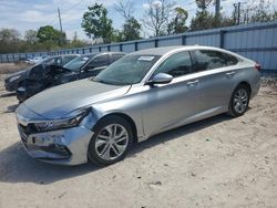 Salvage cars for sale from Copart Riverview, FL: 2020 Honda Accord LX