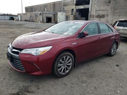 Salvage cars for sale at Fredericksburg, VA auction: 2017 Toyota Camry Hybrid