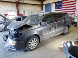 Salvage cars for sale at Helena, MT auction: 2016 Chrysler Town & Country Touring