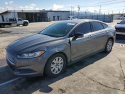 Salvage cars for sale at Sun Valley, CA auction: 2014 Ford Fusion S