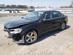 Volkswagen Passat SE salvage cars for sale: 2012 Volkswagen Passat SE