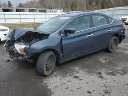 Salvage cars for sale from Copart Assonet, MA: 2013 Nissan Sentra S