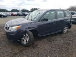 Salvage cars for sale from Copart Assonet, MA: 2014 Subaru Forester 2.5I