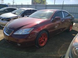 Salvage cars for sale from Copart Chicago Heights, IL: 2008 Lexus ES 350