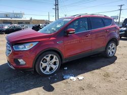 Salvage cars for sale at Colorado Springs, CO auction: 2019 Ford Escape Titanium