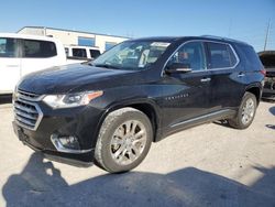 Salvage cars for sale at Haslet, TX auction: 2019 Chevrolet Traverse High Country