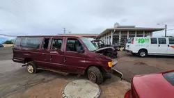 Salvage trucks for sale at Kapolei, HI auction: 2007 Ford Econoline E350 Super Duty Wagon