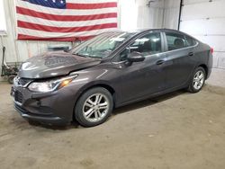 Salvage cars for sale from Copart Lyman, ME: 2017 Chevrolet Cruze LT