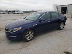 Salvage cars for sale from Copart Kansas City, KS: 2018 KIA Optima LX