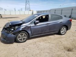 Subaru Impreza salvage cars for sale: 2017 Subaru Impreza Premium