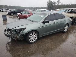 Salvage cars for sale at Harleyville, SC auction: 2009 Honda Accord EX