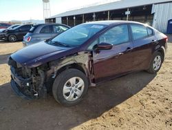 Vehiculos salvage en venta de Copart Phoenix, AZ: 2017 KIA Forte LX