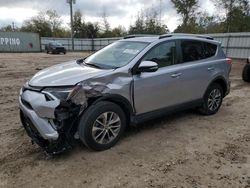 Salvage cars for sale from Copart Midway, FL: 2017 Toyota Rav4 HV LE