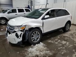 Salvage cars for sale at Ham Lake, MN auction: 2013 Ford Edge SEL