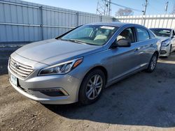 Salvage cars for sale from Copart Dyer, IN: 2015 Hyundai Sonata SE