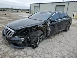 Salvage cars for sale at Kansas City, KS auction: 2014 Mercedes-Benz S 550 4matic