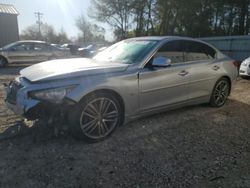 Salvage cars for sale from Copart Midway, FL: 2014 Infiniti Q50 Base