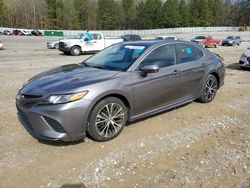 Salvage cars for sale at Gainesville, GA auction: 2020 Toyota Camry SE