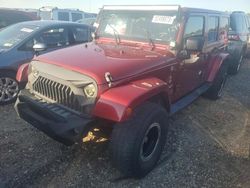Jeep salvage cars for sale: 2012 Jeep Wrangler Unlimited Sahara