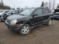 Salvage cars for sale from Copart Bowmanville, ON: 2008 Hyundai Tucson GL