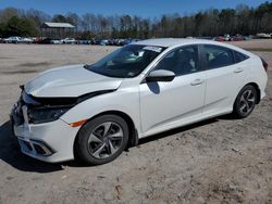 Vehiculos salvage en venta de Copart Charles City, VA: 2019 Honda Civic LX