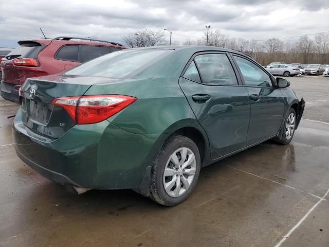 2016 Toyota Corolla L