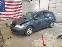 Salvage cars for sale at Columbia, MO auction: 2003 Honda Odyssey EXL