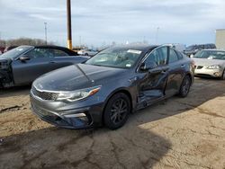 Salvage cars for sale at Woodhaven, MI auction: 2020 KIA Optima LX