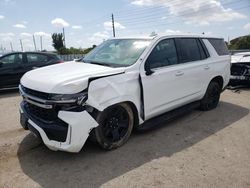 Chevrolet salvage cars for sale: 2021 Chevrolet Tahoe C1500