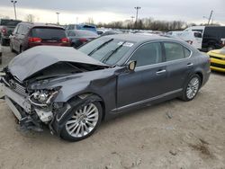 Salvage cars for sale at Indianapolis, IN auction: 2016 Lexus LS 460