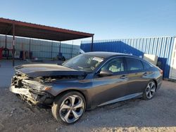 Salvage cars for sale from Copart Andrews, TX: 2018 Honda Accord Touring