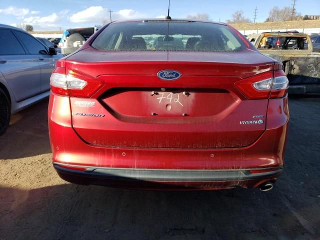 2013 Ford Fusion SE Hybrid