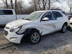 Salvage cars for sale from Copart Cicero, IN: 2017 Chevrolet Equinox LT