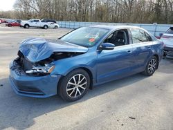 Salvage cars for sale from Copart Glassboro, NJ: 2017 Volkswagen Jetta SE