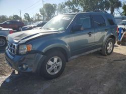Salvage cars for sale at Riverview, FL auction: 2012 Ford Escape XLT