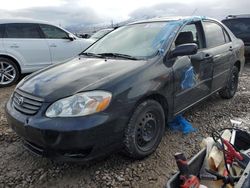 Toyota Corolla CE salvage cars for sale: 2004 Toyota Corolla CE