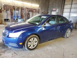 Salvage cars for sale from Copart Angola, NY: 2013 Chevrolet Cruze LS