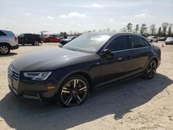 Salvage cars for sale at Houston, TX auction: 2018 Audi A4 Premium Plus