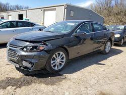 Salvage cars for sale from Copart West Mifflin, PA: 2017 Chevrolet Malibu LT