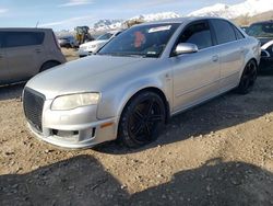 Salvage cars for sale at Magna, UT auction: 2007 Audi New S4 Quattro