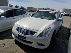 Infiniti Vehiculos salvage en venta: 2012 Infiniti G37 Base