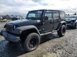 Jeep Wrangler salvage cars for sale: 2010 Jeep Wrangler Unlimited Sport