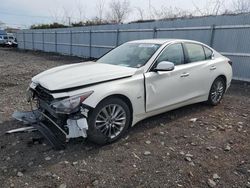 Infiniti Q50 Luxe salvage cars for sale: 2019 Infiniti Q50 Luxe