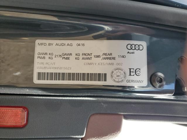 2017 Audi A4 Progressiv