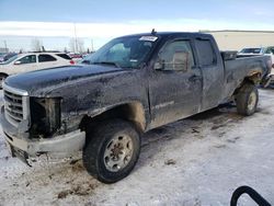 Salvage trucks for sale at Rocky View County, AB auction: 2007 GMC Sierra K2500 Heavy Duty