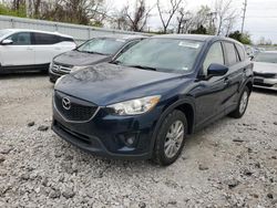 Salvage cars for sale at Bridgeton, MO auction: 2015 Mazda CX-5 Touring